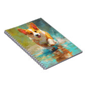 Corgi-Notitieboek spatten Notitieboek (Rechterzijde)
