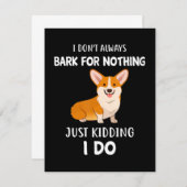 Corgi Notitiekaartje (Voorkant / Achterkant)