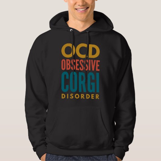 Corgi Obsession Hoodie (Voorkant)