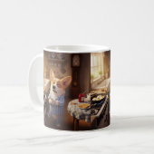 Corgi Ochtendmok Koffiemok (Voorkant links)