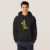 Corgi oefent Funny Welsh Corgi uit Hoodie (Voorkant volledig)