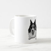 Corgi-ontmoeting onder de sterren koffiemok (Voorkant links)