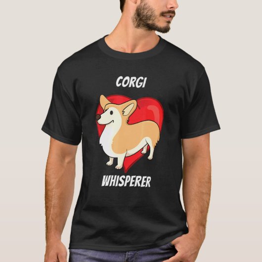 Corgi Ontworpen Door Npc T-shirt (Voorkant)