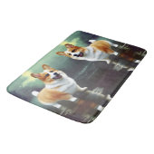 Corgi over water badmat (Gekanteld)