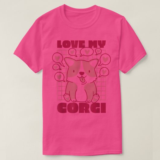 Corgi Owner Funny Corgi T-shirt (Design voorkant)