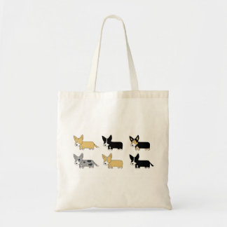 Corgi Pack Canvas tas