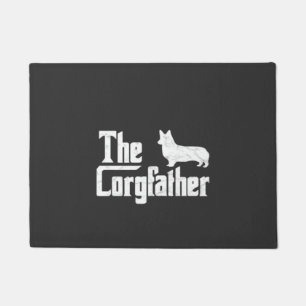 Corgi papa de Corgfather Grappige Corgi Liefhebber Deurmat