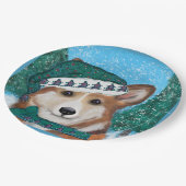 Corgi Papieren Bordje (Gekanteld)