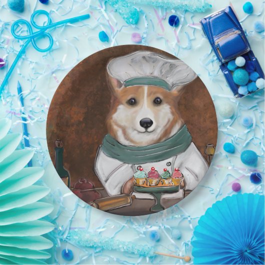 Corgi Papieren Bordje (Feest)