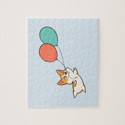 Corgi Party Legpuzzel (Verticaal)