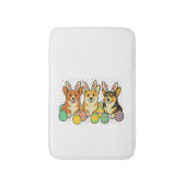 Corgi Pasen T-Shirt_1 Badmat (Voorkant Verticaal)
