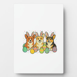 Corgi Pasen T-Shirt_1 Fotoplaat
