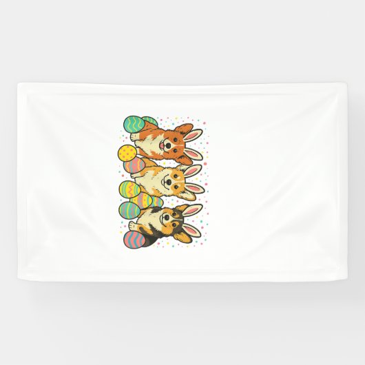 Corgi Pasen T-Shirt_1 Spandoek (Horizontaal)