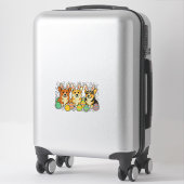 Corgi Pasen T-Shirt_1 Sticker (Koffer)