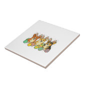 Corgi Pasen T-Shirt_1 Tegeltje (Zijkant)