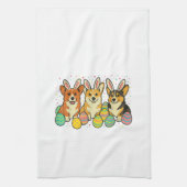 Corgi Pasen T-Shirt_1 Theedoek (Verticaal)
