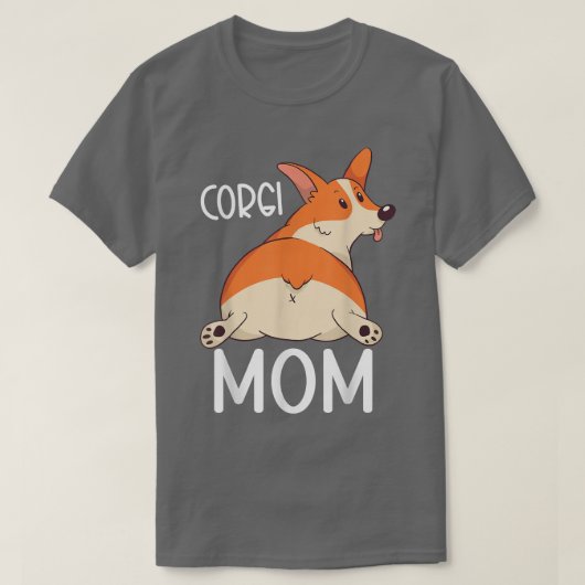 Corgi Pembroke Lover Corgi Mama T-shirt (Design voorkant)