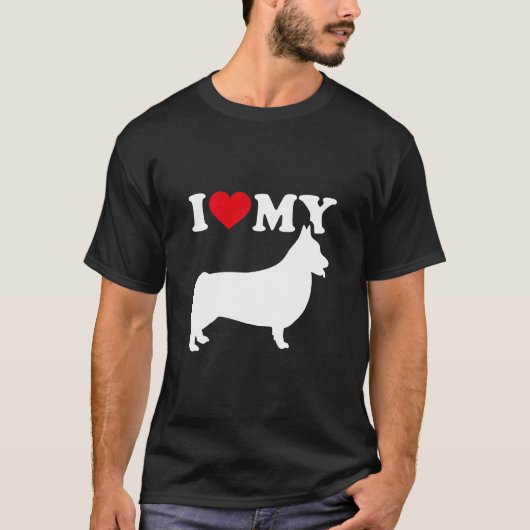 Corgi Pembroke T-shirt (Voorkant)
