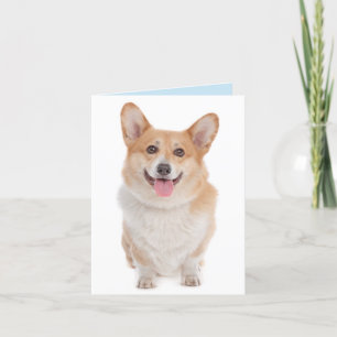 Corgi (Pembroke Welsh) Puppy Dog Note Card Bedankkaart