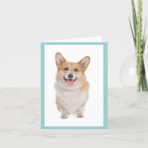 Corgi (Pembroke Welsh) Puppy Dog Note Card Bedankkaart