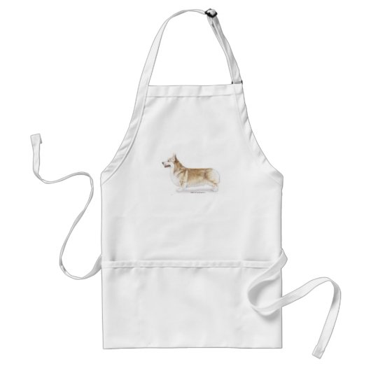 Corgi - Pembroke Welsh Standaard Schort (Voorkant)