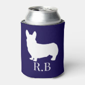 Corgi Perfect Gift Blue Navy Blikjeskoeler (Blikje Voorkant)