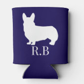 Corgi Perfect Gift Blue Navy Blikjeskoeler (Achterkant)