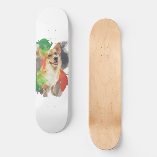  Corgi. Persoonlijk Skateboard (Voorkant)