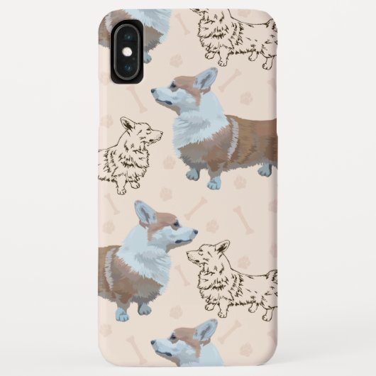 Corgi Phone Case (Achterkant)