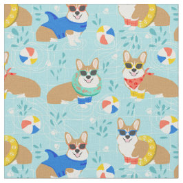 corgi poolpartij stof