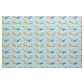 corgi poolpartij stof (Fat Quarter)
