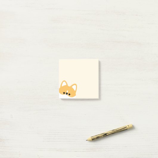 Corgi Post-it® Notes (Op bureau)