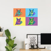 Corgi Poster (Thuiskantoor)