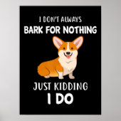 Corgi Poster (Voorkant)