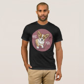 Corgi Potter Magic Wizard Corgi Cute Corgi T-shirt (Voorkant volledig)