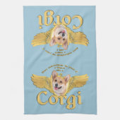 Corgi Power Kitchen Towel Theedoek (Verticaal)