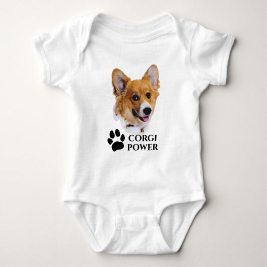 Corgi Power Romper (Voorkant)