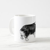 Corgi Prism Kerstfeest Wink Koffiemok (Voorkant links)