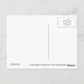 Corgi Pumpkin Patch Briefkaart (Achterkant)