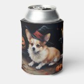 Corgi Pumpkins Halloween Eng Blikjeskoeler (Blikje Achterkant)