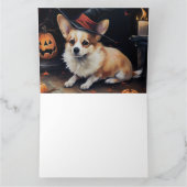 Corgi Pumpkins Halloween Eng Kaart (Binnen)
