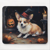 Corgi Pumpkins Halloween Eng Muismat (Voorkant)