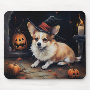 Corgi Pumpkins Halloween Eng Muismat