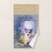 Corgi Puppy Bad Handdoek (Handdoek)