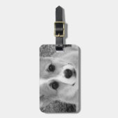 Corgi Puppy Bagagelabel (Voorkant verticaal)