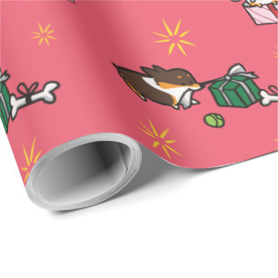 Corgi Puppy Cadeau Wrapping Paper Cadeaupapier