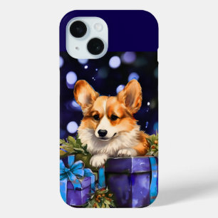 Corgi Puppy Christmas Hoesje-Mate iPhone Case