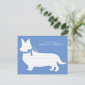 Corgi Puppy Dog Pembroke Welsh Bedankkaart (Staand voorkant)