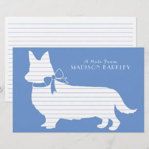 Corgi Puppy Dog Pembroke Welsh Briefpapier