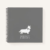 Corgi Puppy Dog Pembroke Welsh Notitieboek (Voorkant)